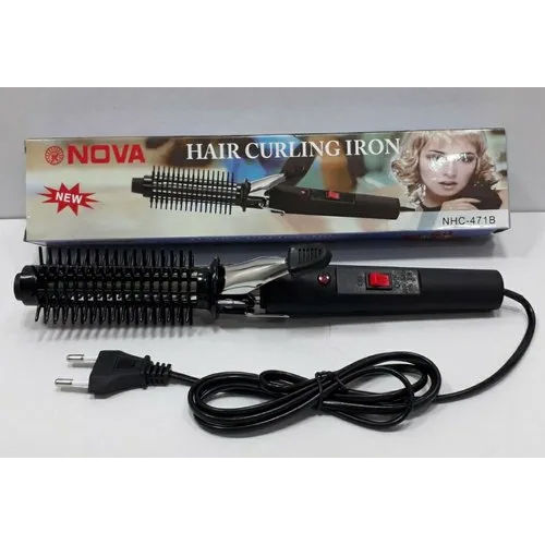 Black Electric Hair Curler