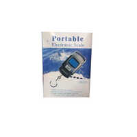 Portable Electronic Scale - Plastic Material, Digital Monitor Display, Black Color | Battery Powered, Highly Accurate, Comes With Warranty