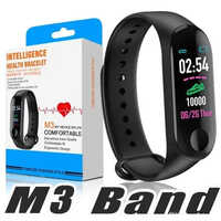 M3 Fitness Band - Durable Plastic, Various Sizes & Multicolored | Activity Monitor, Step Counter, Calorie Tracker, Sleep Monitor