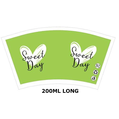 200 ML Long Paper Cup Blank