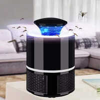 Abs Plastic Mosquito Killer Lamp - Multicolored, Various Sizes, Round Shape | Energy-saving Light Source, Eco-friendly Design For Indoor & Outdoor Use