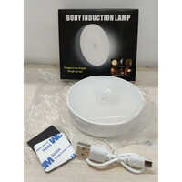 Body Induction Lamp - High-quality Crystal, Various Sizes Available, Multicolored Energy Saving Light Source - Traditional Round Design