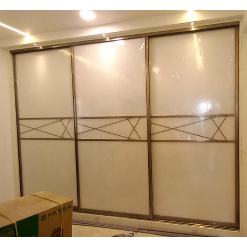 Decorative H Sliding Profile Doors