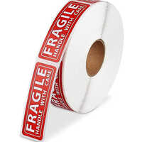 Fragile Printed Label - Color: Multicolors