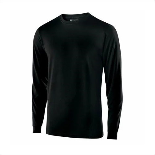 Black Full Sleeves T Shirt