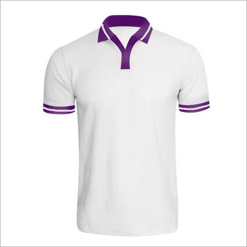 White Collar T Shirt