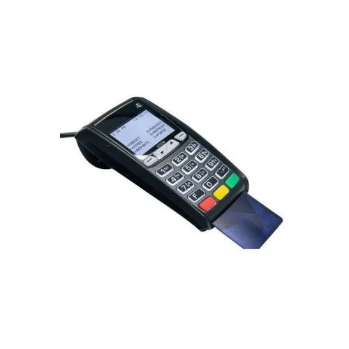 Black Semi Automatic Pos Machine