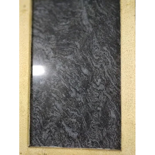 R Black Granite Stone