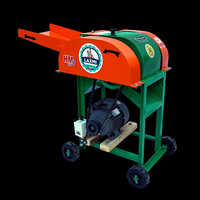 Green And Red Hm-7 Electric Chaff Cutter