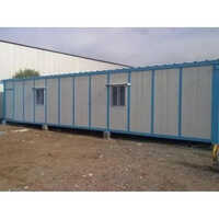 Portable Site Office - Mild Steel & Thermoplastics, Customized Size & Color, High Security Features with Sturdy Locks & Alarm System