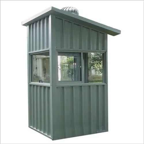 Grey Industrial Acp Security Cabin