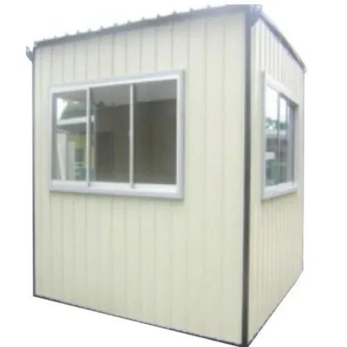 White Modern Portable Office Cabin