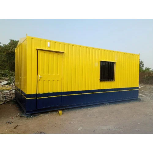 Yellow 30X12 Feet Prefab Steel Bunk House