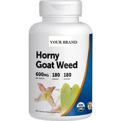 Horny Goat We ed Extract Polypodium Vulgare Tongkat Ali Root Muira Puama Root L-Arginine Tablets