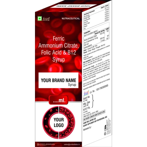Ferric Ammonium Citrate Folic Acid And B12