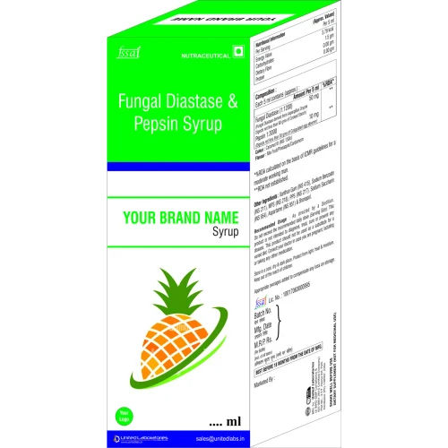 Liquid Fungal Diastase Pepsin Syrup