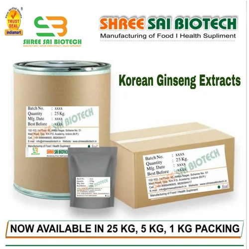 Korean and Siberian Ginseng Extract Powder