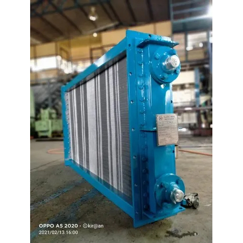 Blue Aluminum Air Cooled Heat Exchanger