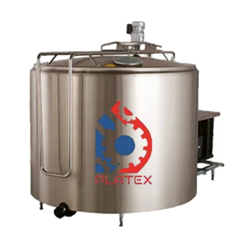 Industrial Bulk Milk Cooler - Stainless Steel, Automatic Silver Design | Ideal for Industrial Applications