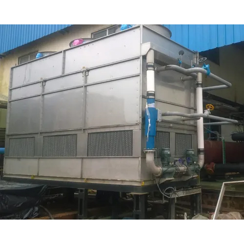 Silver Evaporative Condenser