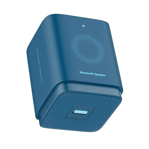 Blue Portable Bluetooth Speaker