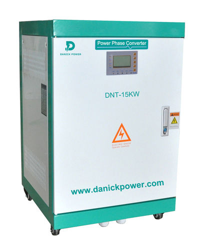 20 hp 15KW Single Phase to Three Phase Converter 50/60Hz with LCD display