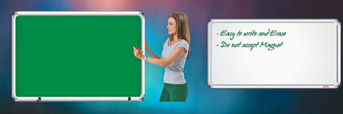 Ceramic magnetic Green Chalk Board