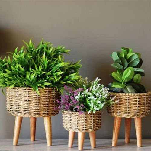 Bamboo Jute Planter