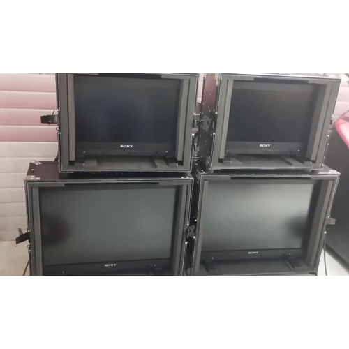 Black 24 Inch Monitor Flight Case