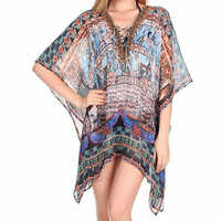 Ladies Printed Kaftan