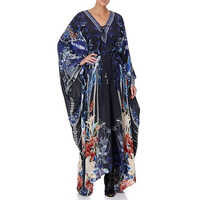 Ladies Designer Printed Kaftan