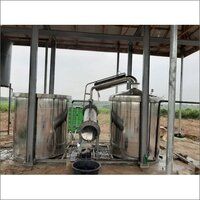 Essential oil distillation plant