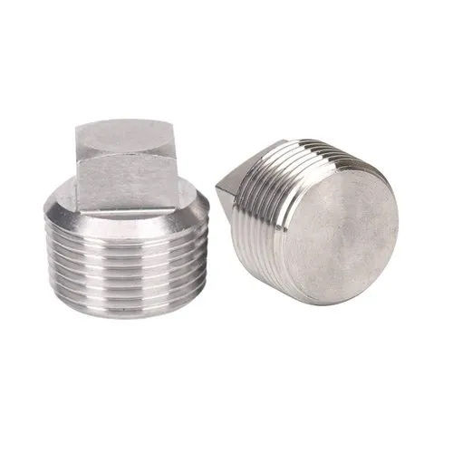 Silver Ss Pipe Cap