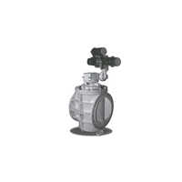 Eccentric Plug Valve - Cast Iron & Other Materials | Silver Finish, Versatile And Durable Design For Efficient Flow Control