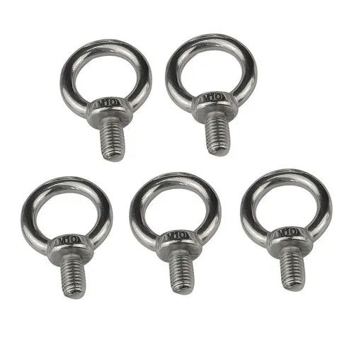 Silver Steel Eye Bolt