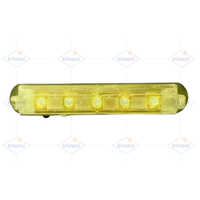 Solar Red Flag Light For Police Barricade