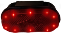 Triveni Solar-rakshak Light - Abs Plastic, 86x43x70 Mm | 800m Visibility, Inbuilt C-type Charger, Magnetic Mount, Multi-functional Led Safety Tool