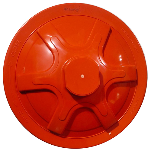 Round Air Ventilation Plastic Single Thread Cover