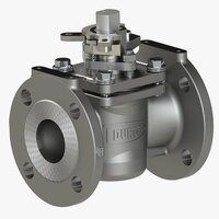 Non-lubricated Plug Valves - Pfa & Stainless Steel Body, 1/2" - 14" Size, Minimal Maintenance, Drop-tight Shutoff, Leak-proof Design