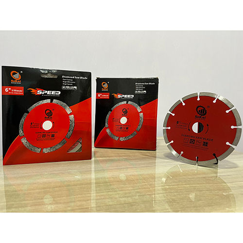 Silver 6 Inch Diamond Saw Blade