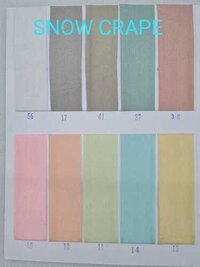 Creap Satin Plain Fabric - 100% Satin, 44 Inch Width, All Colors Available | Quick Dry, Smooth, Washable Fabric For Suit And Saree Dress Material