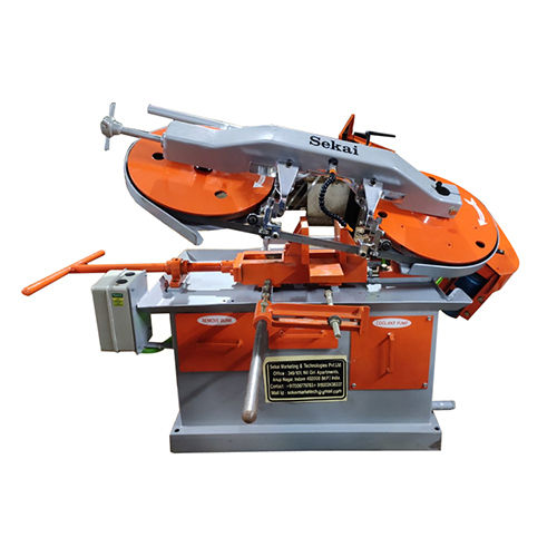 Orange Swing Type Metal Cutting Bandsaw Machine