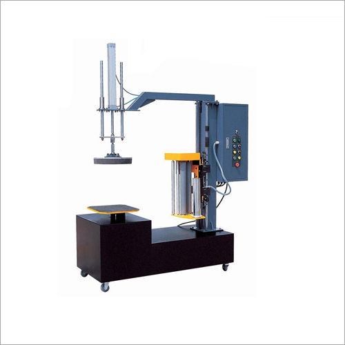 Semi-Automatic Stretch Wrapping Machine