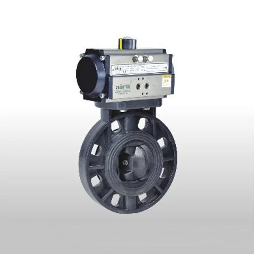 Upvc Butterfly Valve - Color: Black