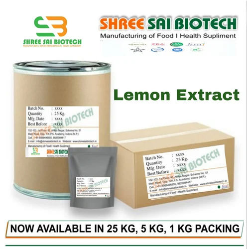 Lemon Powder Extract Grade: Industrial