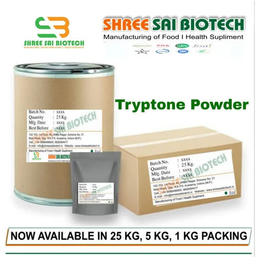 Tryptone Food Powder Grade: Premium