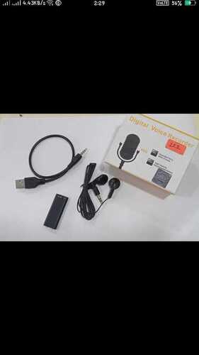 Black 892 4GB Digital Voice Recorder