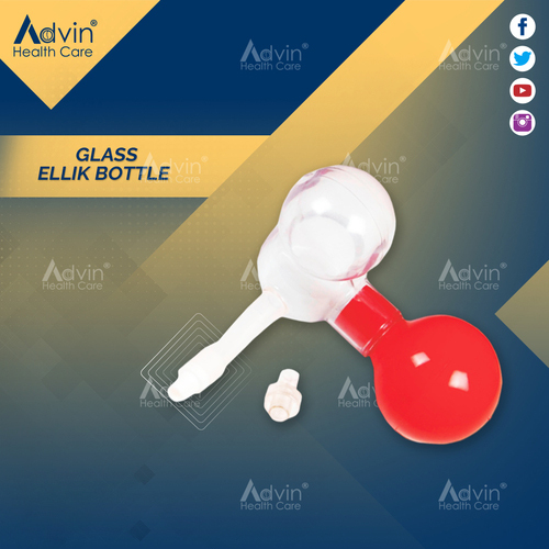 Glass Ellic Bottle 