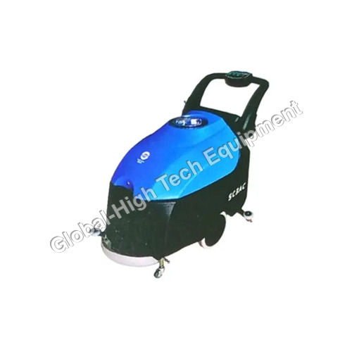 Blue And Black Floor Scrubber Machines