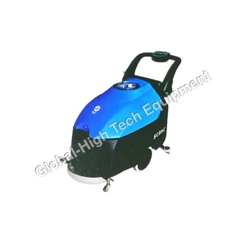 Blue And Black Sc3A Floor Scrubber Driver Machine